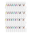 thumbnail image 2 of 160 Sublimation Blank Products, Sublimation Keychain Blank Bulk Set with Heat Transfer Blank Tassel Keychain Jump Rings, 2 of 7