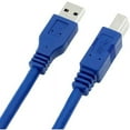 thumbnail image 2 of Link Depot USB 3.0 A Male to B Male 5 Feet - USB 3 Cable, USB 3.0 A to B Cable (USB-30-5-AB), 2 of 4