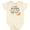 Natural, variant on Inktastic I Love My Poppi to the Moon and Back Boys or Girls Baby Bodysuit