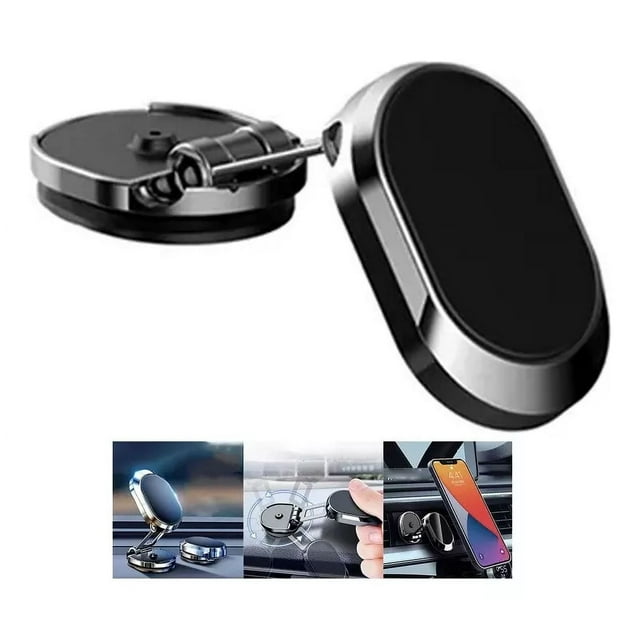 Soporte Magnético Plegable For Teléfono De Coche De Metal