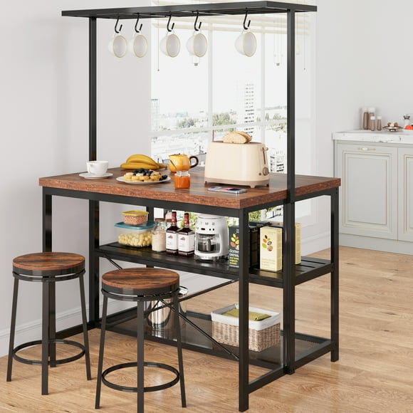 Gabinete de los estantes de cocina, estante de 3 niveles