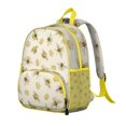 thumbnail image 2 of Yellow Honeycomb Backpack with Cute Queen Bee Design, Compact Bag, 2 of 6
