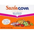 thumbnail image 2 of Goya Sazon without Annatto Seasoning, 2.11 oz, 2 of 6