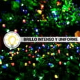 thumbnail image 4 of Luces Navideña Solar 12 Metros 100 Led Decorativa Exterior 8 Modos Multicolor, 4 of 5