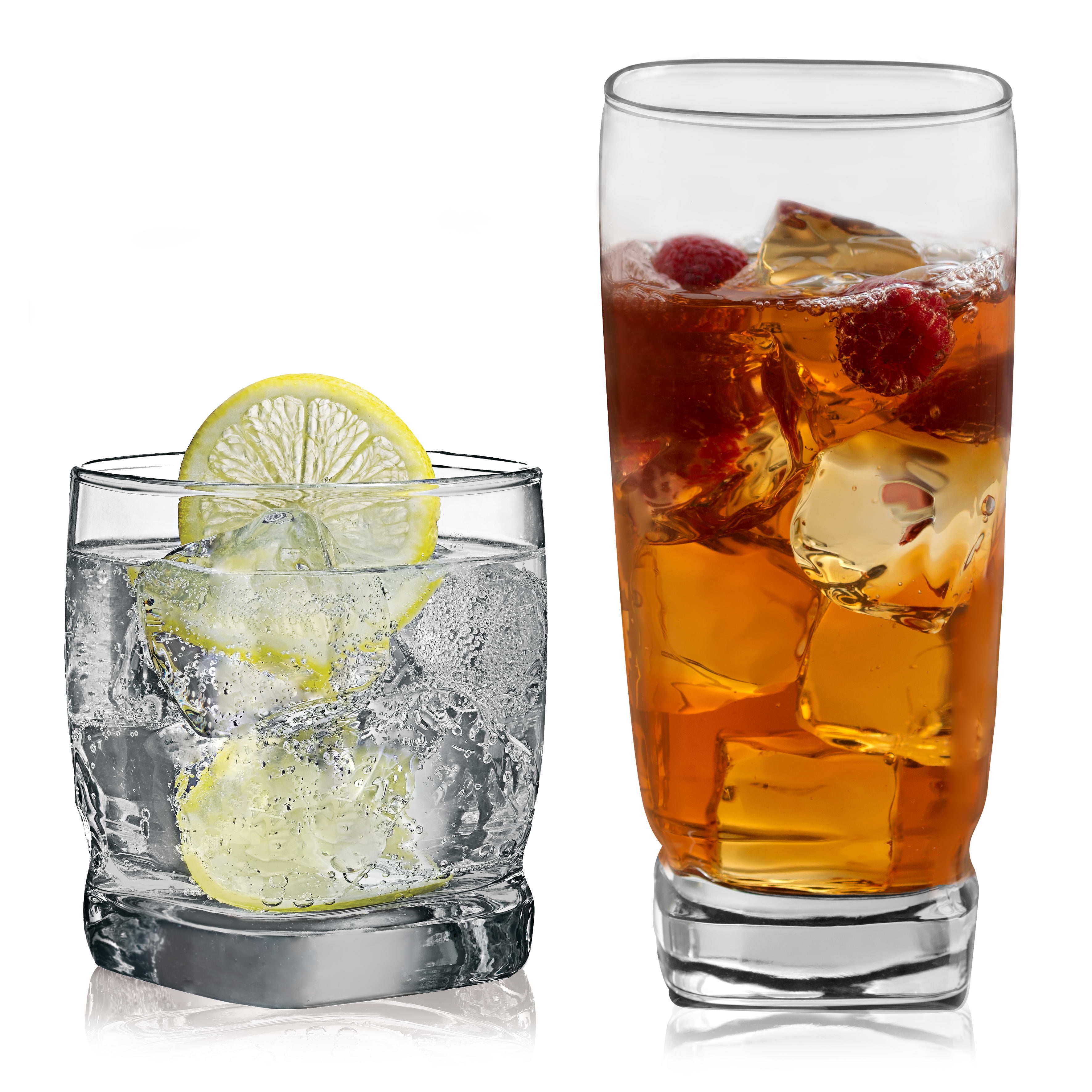 Libbey Carrington 16Piece Tumbler and Rocks Glass Set