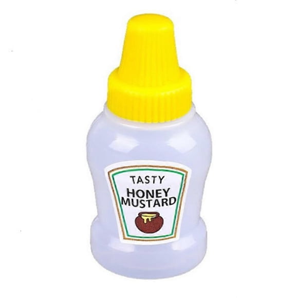 Portable Mini Ketchup Bottle Small Size Sauce Squeeze Bottle Lunch Salad Sauce Mustard Honey Container for Picnic