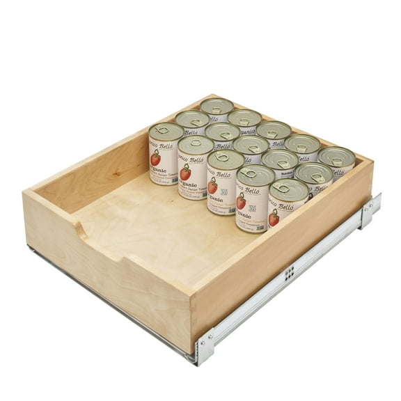 Rev-A-Shelf 17.71" Pullout Kitchen Cabinet Drawer, Soft-close, 4WDB-18SC-1