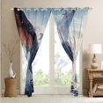 thumbnail image 3 of Erosebridal Dragon Curtains & Drapes ,Gothic Dragon Curtains 30%-50% Blackout Hippie Room Decor,Safari Animal Curtains Dragon Decorations Mountain Window Curtain 2 Panels 42"Wx63"L, 3 of 6