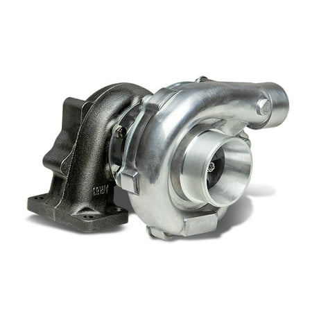 Polished Manifold - T04E T3/T4 4-Bolt Manifold Flange Stage III Polished Turbocharger Turbine A/R .63