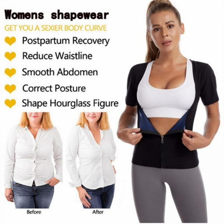Womens Shapwear Sweat Sauna Vest Cincher Trainer Shaper Workout