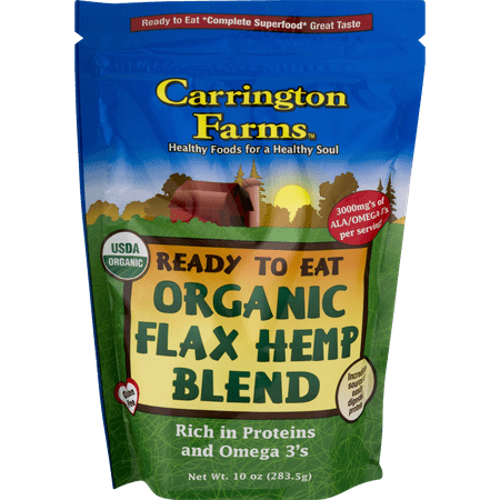 Carrington Farms Ready to Eat Organic Flax Hemp Blend, 10.0 OZ