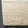 thumbnail image 6 of SAFAVIEH Lavena Solid Plush Shag Area Rug, Beige, 5'1" x 7'6", 6 of 7