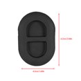 thumbnail image 3 of 4Pcs Black Floor Pan Drain Plug Rear Floor Pan Body Plug Small Rubber Plug Fit for Jeep Wrangler JK, 3 of 7