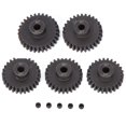 thumbnail image 2 of Chrome Steel Motor Gear Kit ￠5mm Inner Hole（M1 26t 27t 28t 29t 30T) RC Accessory,, 2 of 5