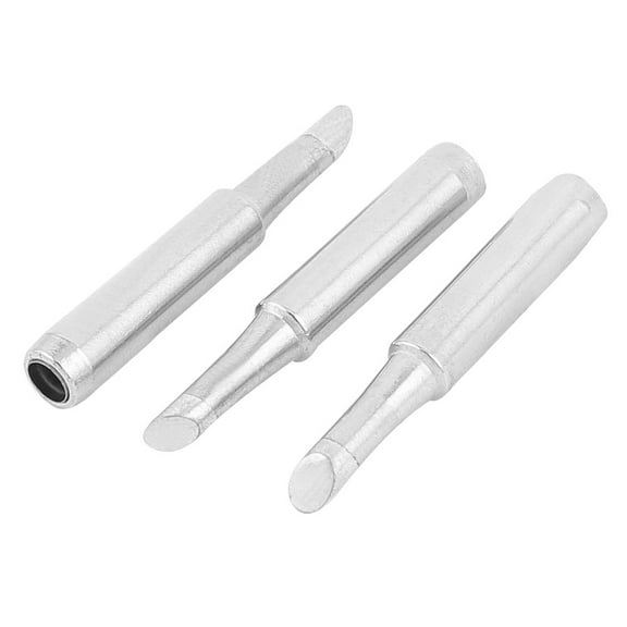 3Pcs 900M-T-4C 60W 4mm Soldering Solder Screwdriver Iron Tip 42x6.5mm