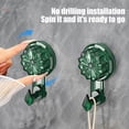 thumbnail image 4 of PGYONG Suction Cup Hooks Clothes Hooks Bag Key Hooks Bathroom Hooks Hole, 4 of 6