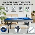 thumbnail image 2 of 5ft Multi-Function 5 in 1 Steady Combo Game Table, Hockey Table,, Pool Table, Table Tennis Table, 2 of 8