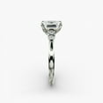 thumbnail image 3 of First Jewel Emerald Excellent Cut 1.8 Ct Lab Created Diamond Engagement Rings - 14K White Gold Plated Wedding Jewelry - Graduation Ring Gift - Appreciation Present for Her, 3 of 3