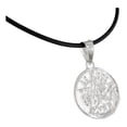thumbnail image 3 of JOYARIS Dije Medalla Tetragramaton De 3 Cm Plata 925 + Collar Caucho DM-0000997, 3 of 4