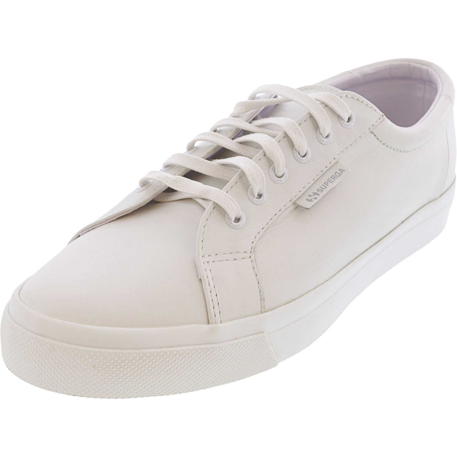 superga leather sneakers white