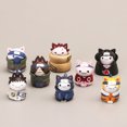 thumbnail image 1 of Muyoka Juego de figuras de 8 piezas, juego de figuras de la versi贸n Q de Naruto Cosplay del gato Mini modelo de acci贸n Decoraci贸n de escritorio Figuras de dibujos animados Decoraci贸n de escritorio Co, 1 of 7