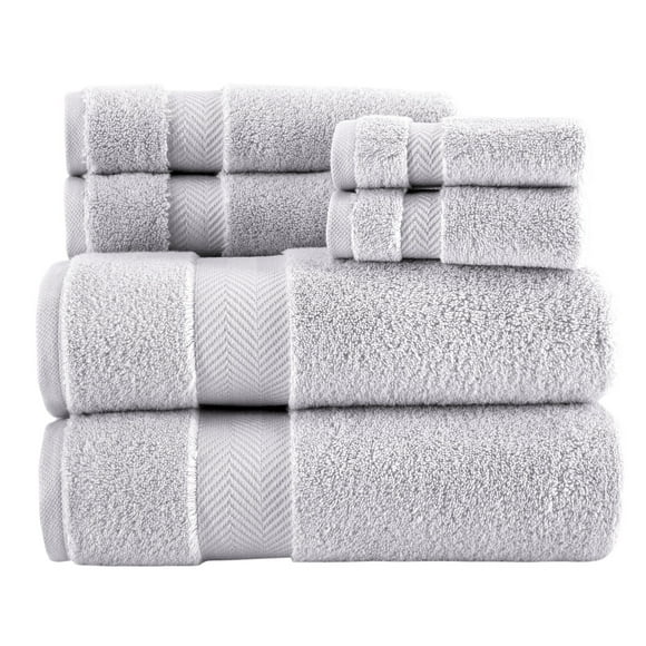 Set of Six Premium Becci Classic Turkish Towels, 2 of Each, 30x54 Bath, 16x27 Hand, 12x12 Washcloth