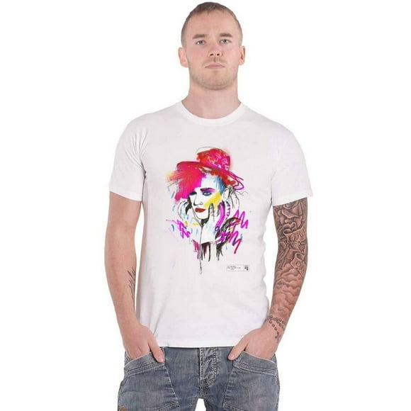 Boy George & Culture Club Adult Drawn Portrait Cotton T-Shirt