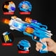 thumbnail image 5 of Luz de proyección brillante de colores con efectos de sonido, pistolas de juguete para niños, regalos de cumpleaños para niños y niñas, accesorios para escenas de cosplay, adornos familiares., 5 of 7