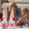 thumbnail image 4 of Bouanq Mother's Day Gnome Decorations, Best Mom Ever Pink Gnome Handmade Mom Swedish Tomte Gnome Plush Table Ornaments for Mother's Gift Home Decor Party Supplies, 4 of 7