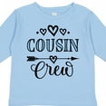 thumbnail image 4 of Inktastic Cousin Crew Girls Long Sleeve Toddler T-Shirt, 4 of 5