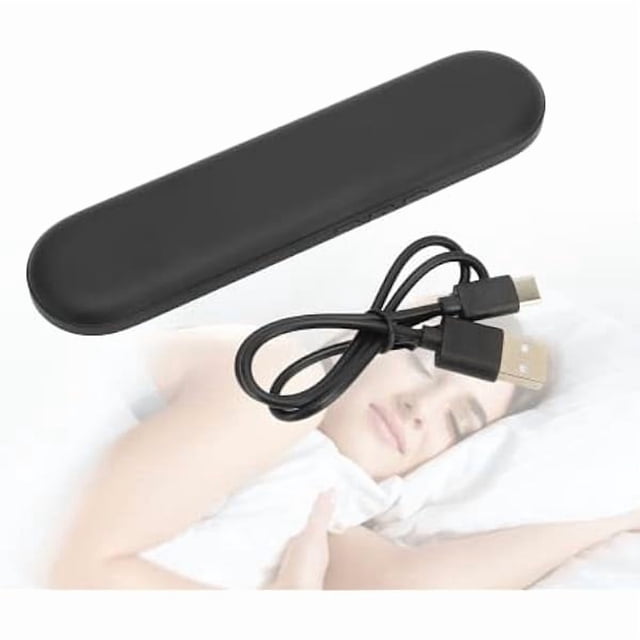 wonima11 Pillow Speakers Bluetooth, Pillow Speakers, Bluetooth 5.3 Portable Bone Conduction Speaker with Timer Off Function, Mini Pillow Speaker for Adults (Black)