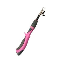 Mini Fishing Rod Telescopic Fishing Rod Throwing Fishing Rod Seaside Fishing Lakeside Fishing Freshwater Lake Saltwater Sea Area Gift for Fishing Enthusiasts Pink 1.6m