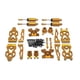 thumbnail image 2 of Piezas de metal mejoradas para coche RC 1/16, repuesto de pieza de coche RC para 16101 16102 16103, Dorado, 2 of 9