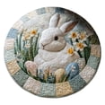 thumbnail image 1 of Decorative Area Rug Custom Easter Bunny Round Rug Personalized 3D Effect Easter Day Carpet Non Washable Bunny Area Rug for Living Room Bedroom Birthday Indoor Home Decor Spring Day Rug,Area Rug,Floor, 1 of 6