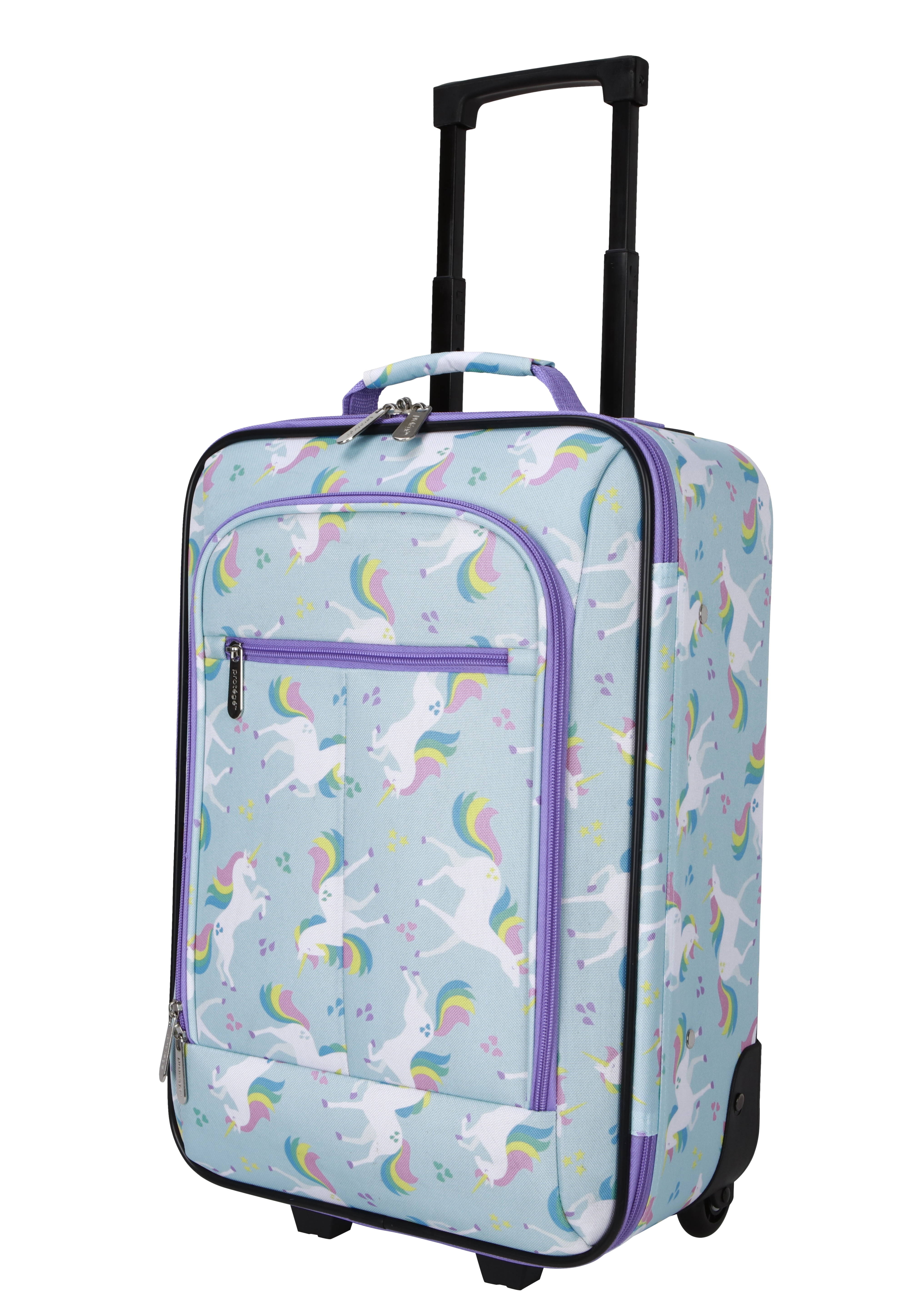 Protege 18" Softside Kids Pilot Case Carry-On Luggage, Unicorn