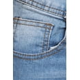 thumbnail image 4 of Fashion2Love Womens Plus/Juniors Mid Waist Below Knee Length Denim Skirt in Pencil Silhouette, 4 of 7