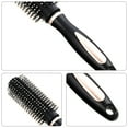 thumbnail image 6 of Topekada 5 Pcs Paddle Hair Brush Comb Set,Detangling Hairbrush Anti Static Massage Oval Comb Hair Styling Tools for Women Men Kid All Wet or Dry Hair(Black), round, 6 of 7