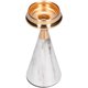 thumbnail image 1 of Adorno De Candelabro De Metal De Estilo Nórdico Esférico Textura Simple Moderna Patrón De Mármol De Imitación Portavelas De Hierro Forjado Mesa De Comedor Decoración De Escritorio Eigraketly HA028052-02, 1 of 7