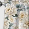 thumbnail image 4 of Designart "Chrysanthemum Mandala Serenity II" Floral Blackout Curtain Single Panel, 4 of 4