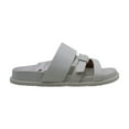 thumbnail image 1 of Womens Sloan Leather Open Toe Casual Slide, White Leather, Size 7.0, 1 of 5