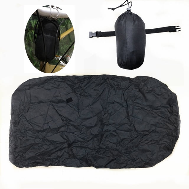 FOMIYES Bolsa Para De Nylon Impermeable Color Negro Con Resistentes