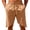 Gold, variant on Mens Summer Shorts Drawstring Waisted Solid Color Workout Shorts Linen Gym Sport Running Athletic Shorts