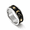 Gold, variant on Men's Sun Moon Star Ring, Stainless Steel Celestial Vintage Fashion Band, Dark Contrast Motifs, US Sizes 7-12 for Casual Streetwear, Party and Daily Wear, Birthday or Graduation Gift for Him