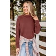 thumbnail image 5 of Sherrylily Women Turtleneck Sweaters Batwing Sleeve Casual Pullover Loose Sweater, 5 of 7