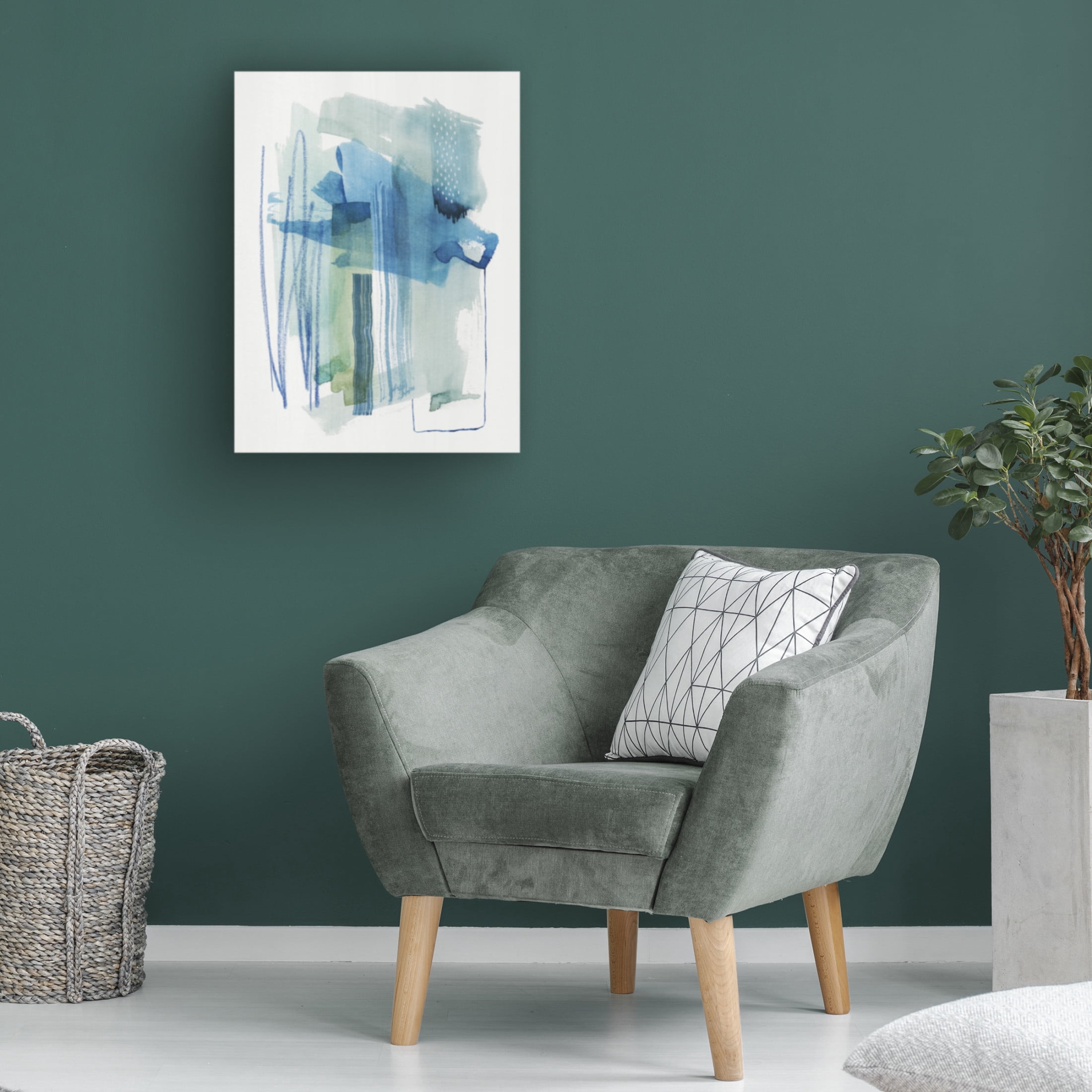 Trademark Fine Art Grace Popp Abstract Oasis I Canvas Wall Art