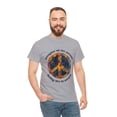 thumbnail image 5 of Imagine all people living life in peace hippie flower shirt ID-0223-PSSH, 5 of 10