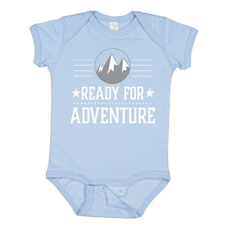 

Inktastic Ready for Adventure Hiking Camping Gift Baby Boy or Baby Girl Bodysuit