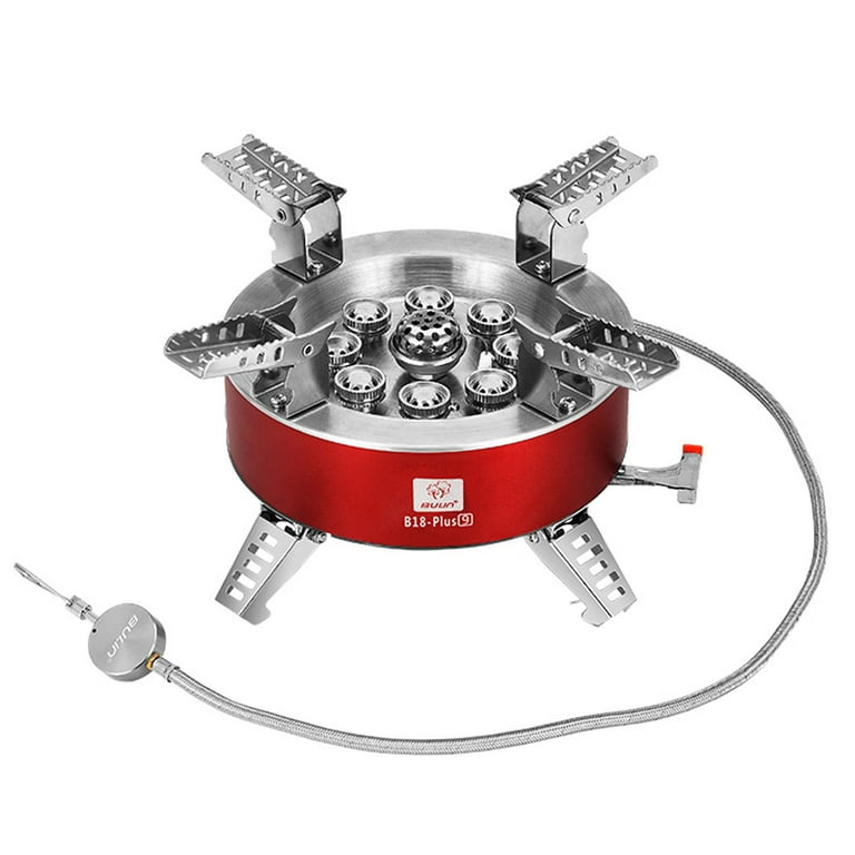 BULIN AirOka B18 Puls 23800W Alloy Portable Picnic Camping Stove Windproof  Design Gas Cooking Burner with Piezo Ignition and Carrying Case Foldable  Stove for Outdoor Backpacking/Hiking/Picnic/Car Camp 