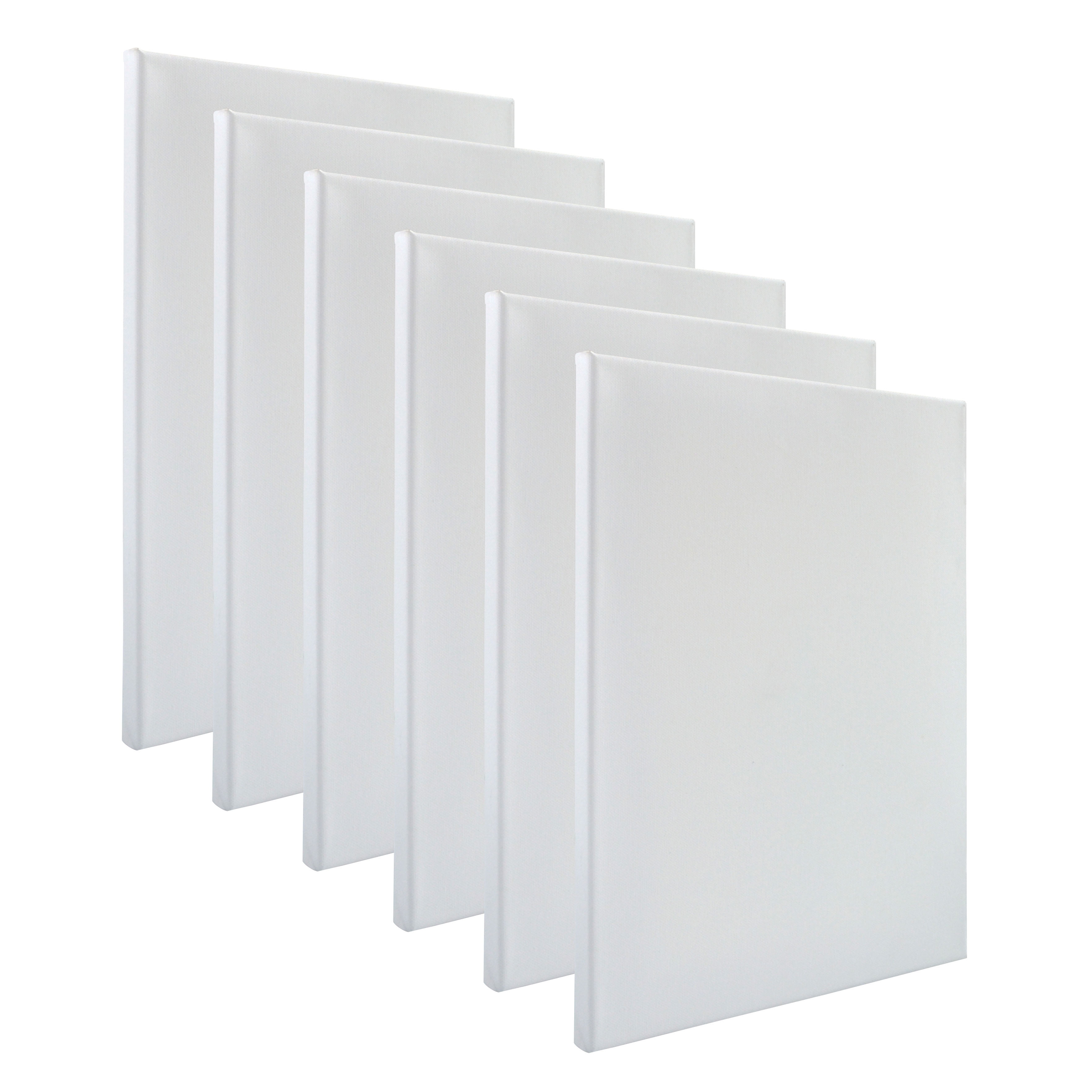 Art Advantage 12x16 Prestretched Bulk Canvas 6 pack