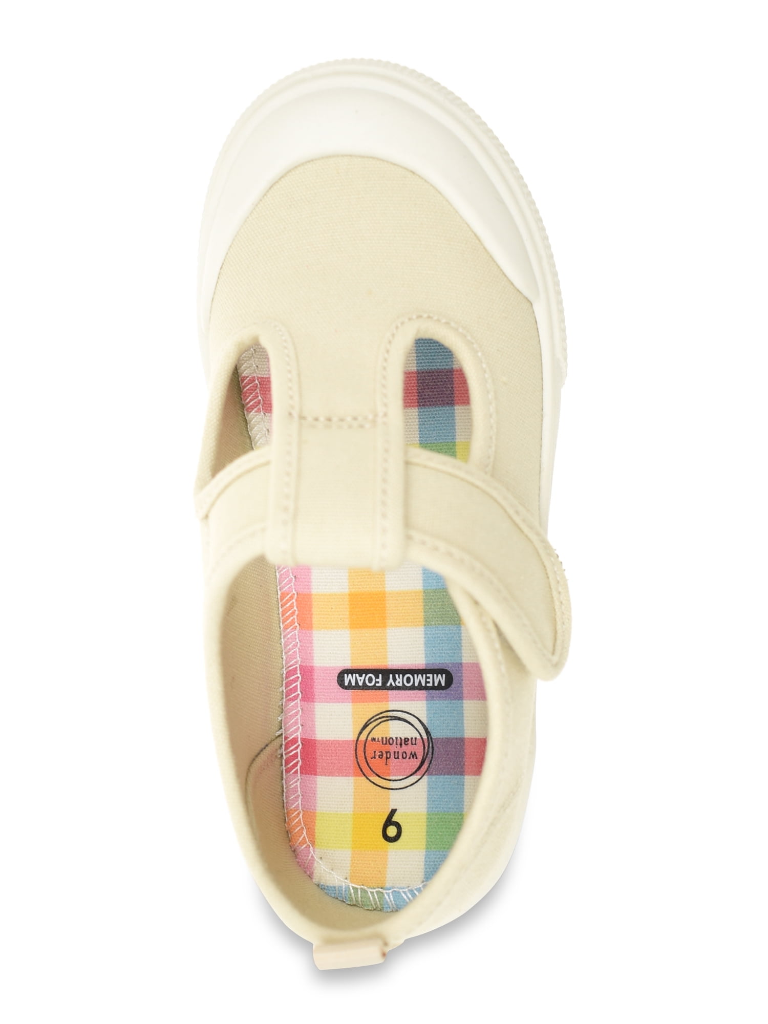 Wonder Nation Toddler Girl T-Strap Shoe
